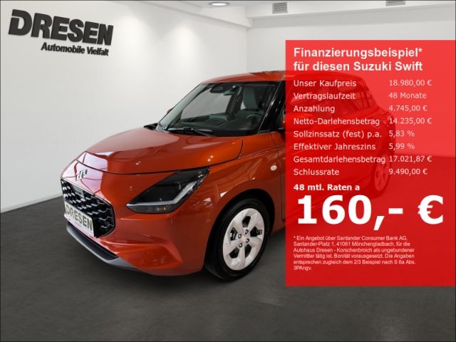 Suzuki Swift 1.2 Comfort/Automatik/Navi/Rückfahrkamera/