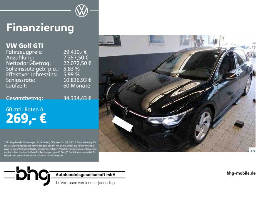 Volkswagen Golf GTI 2.0 TSI DSG