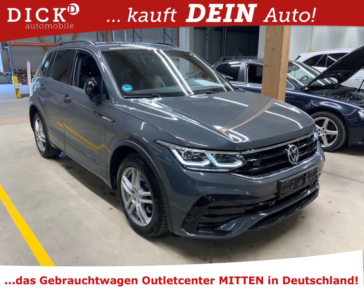 Fahrzeugabbildung Volkswagen Tiguan 2.0 TSI 4Mot R LINE/LED+/DCC/H&K/ACC/8Fa