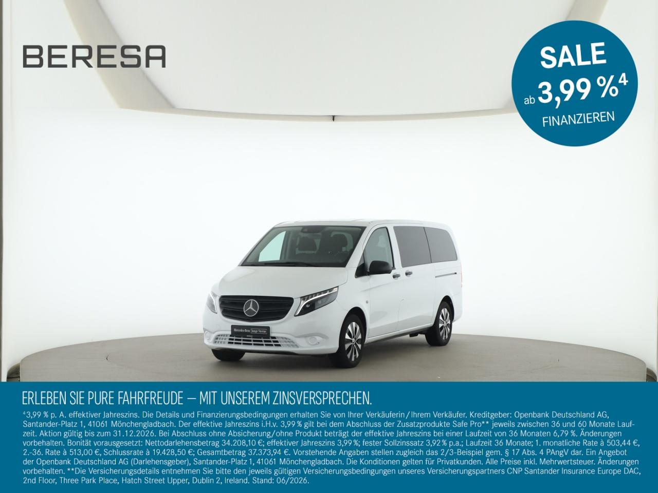Mercedes-Benz Vito 116 CDI Lang Tourer AUT 9-Sitzer Kamera LED