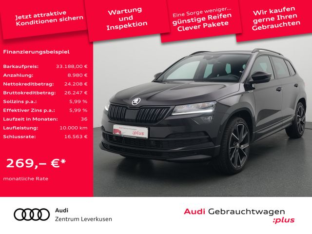 Skoda Karoq Sportline 4x4 ACC AHK PANO NAVI SHZ KAM