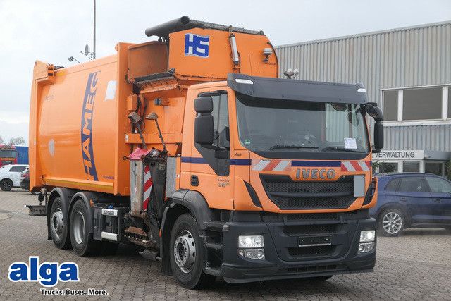 Iveco AD260SY/PS, Terberg, Seitenlader, 30m³, 140tkm