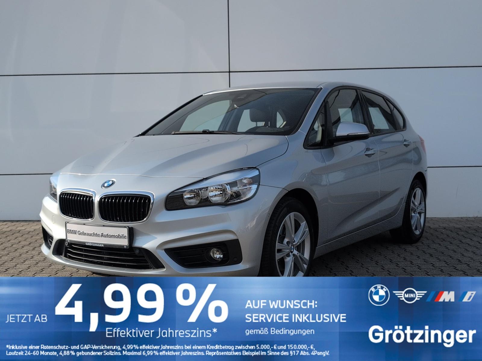 BMW 218i Active Tourer MFL+SHZ+PDC+GRA+