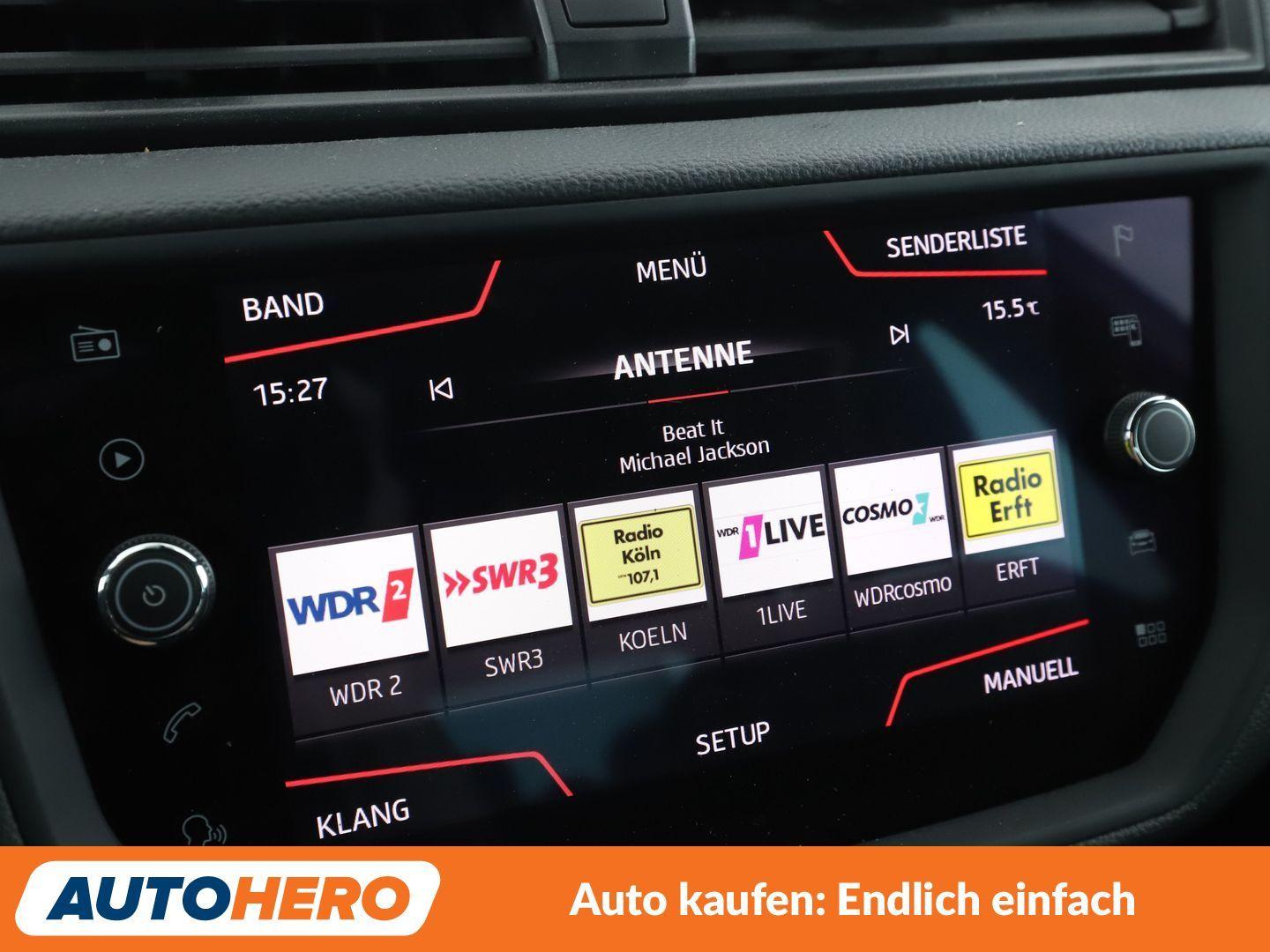 SEAT Arona 1.0 TSI FR Aut.*NAV*LED*TEMPO*CAM*PDC*SHZ*, миниатюра 19