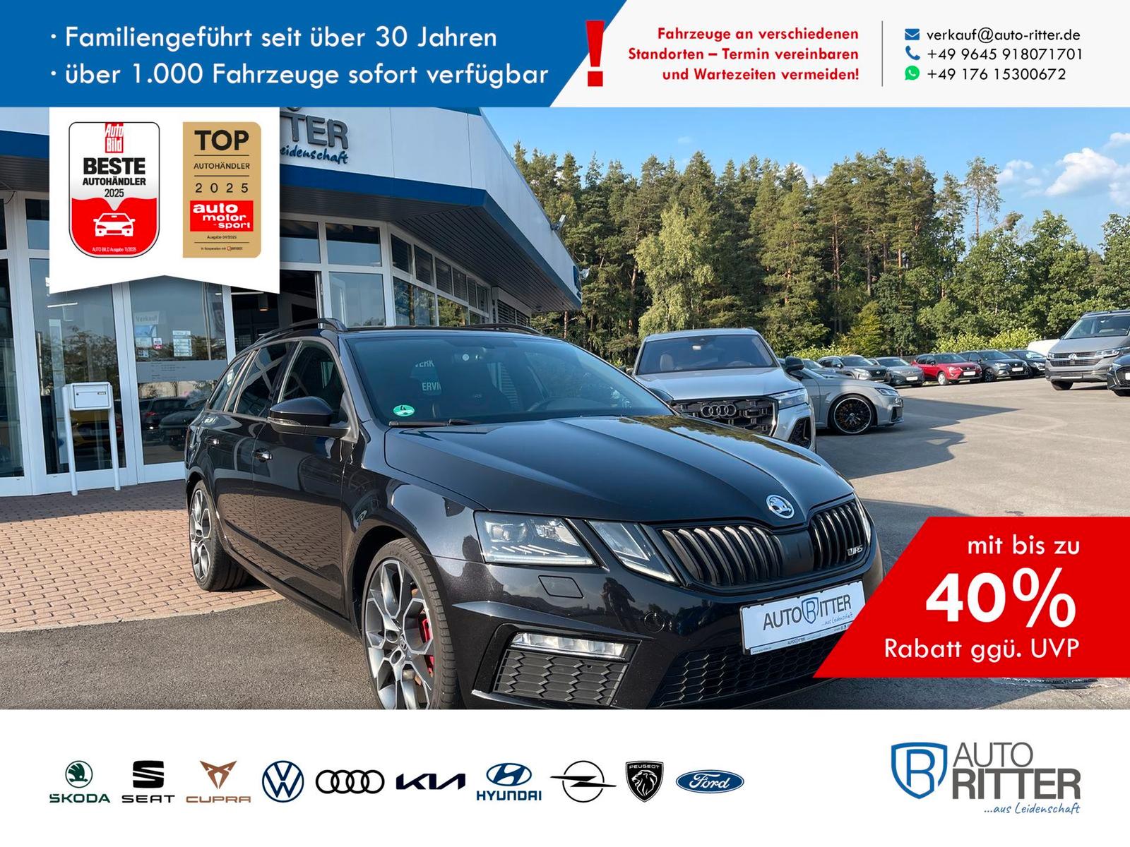 Skoda Octavia Combi RS 2.0 TDI Leder+19"+elektrisch...