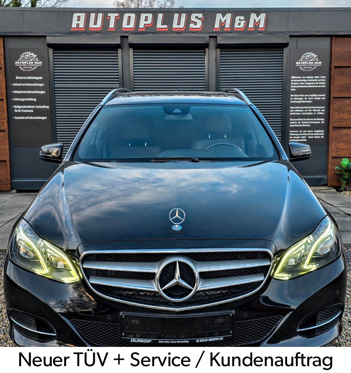 Mercedes-Benz E 200  BlueEfficiency, Teilleder, NAV, PANO
