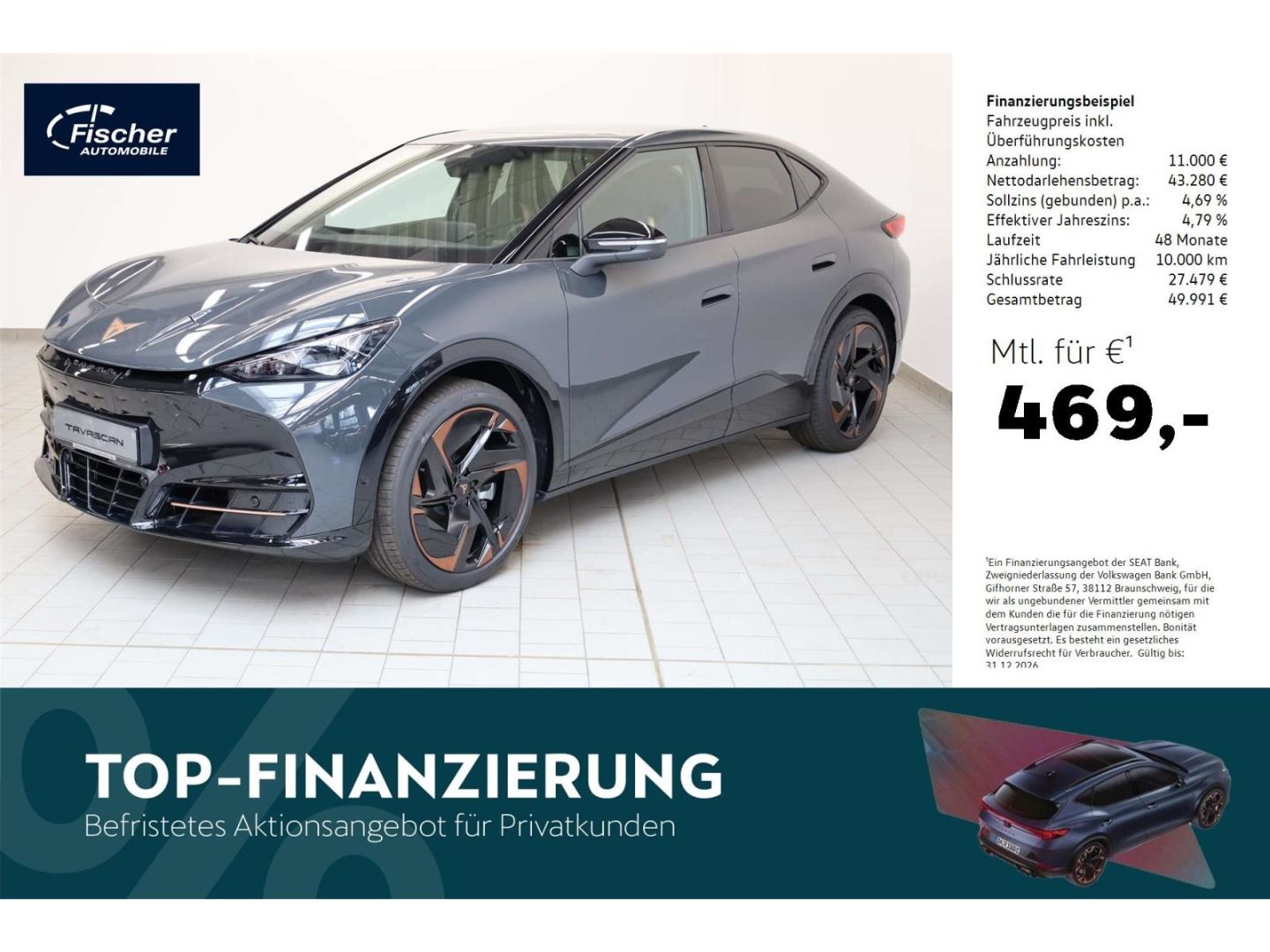 CUPRA Tavascan Elektro VZ 4Drive 77kWh