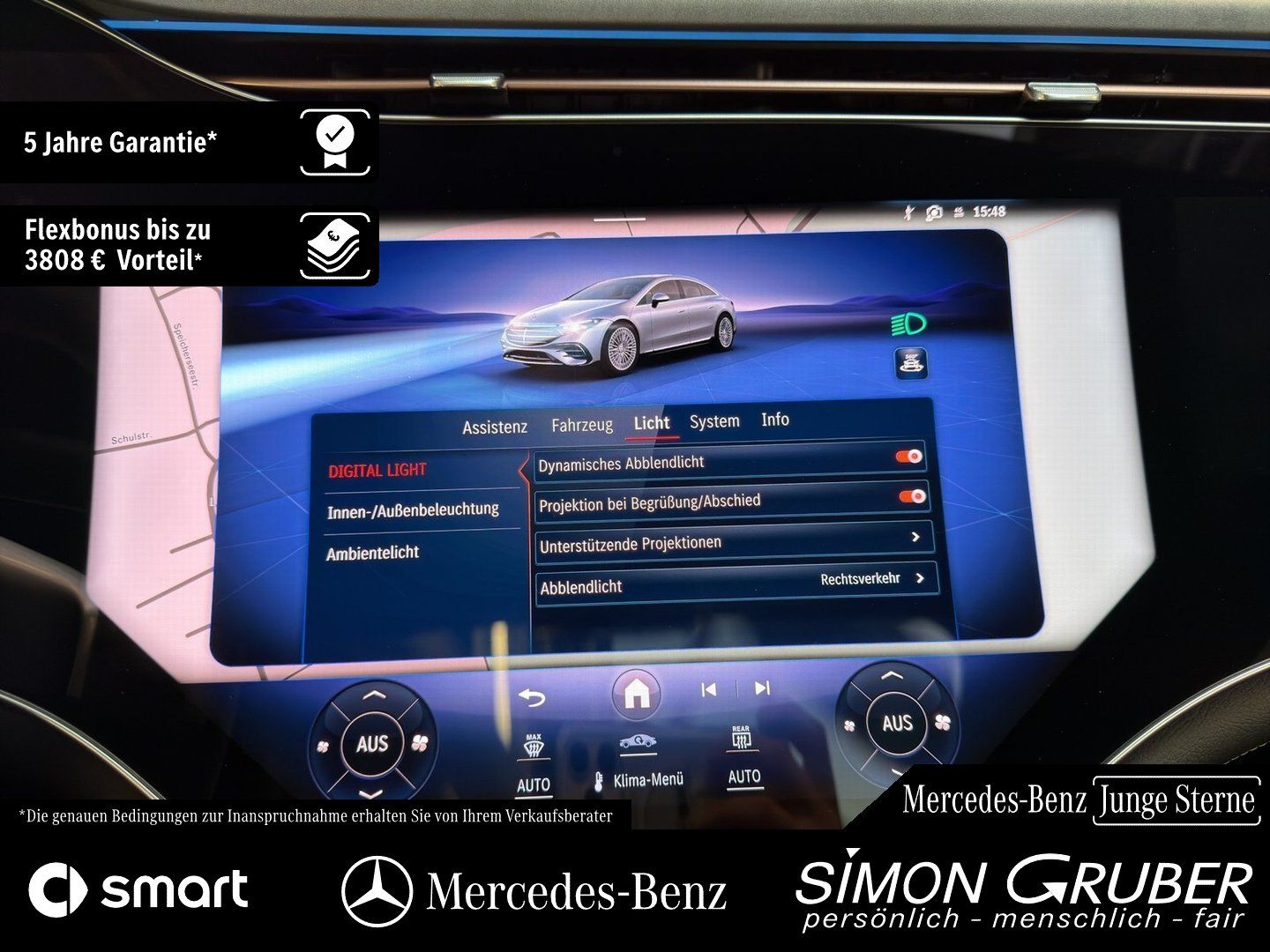 Fahrzeugabbildung Mercedes-Benz EQS 500 4M AMG Pano 4*Massage Sitzklima 118kwh