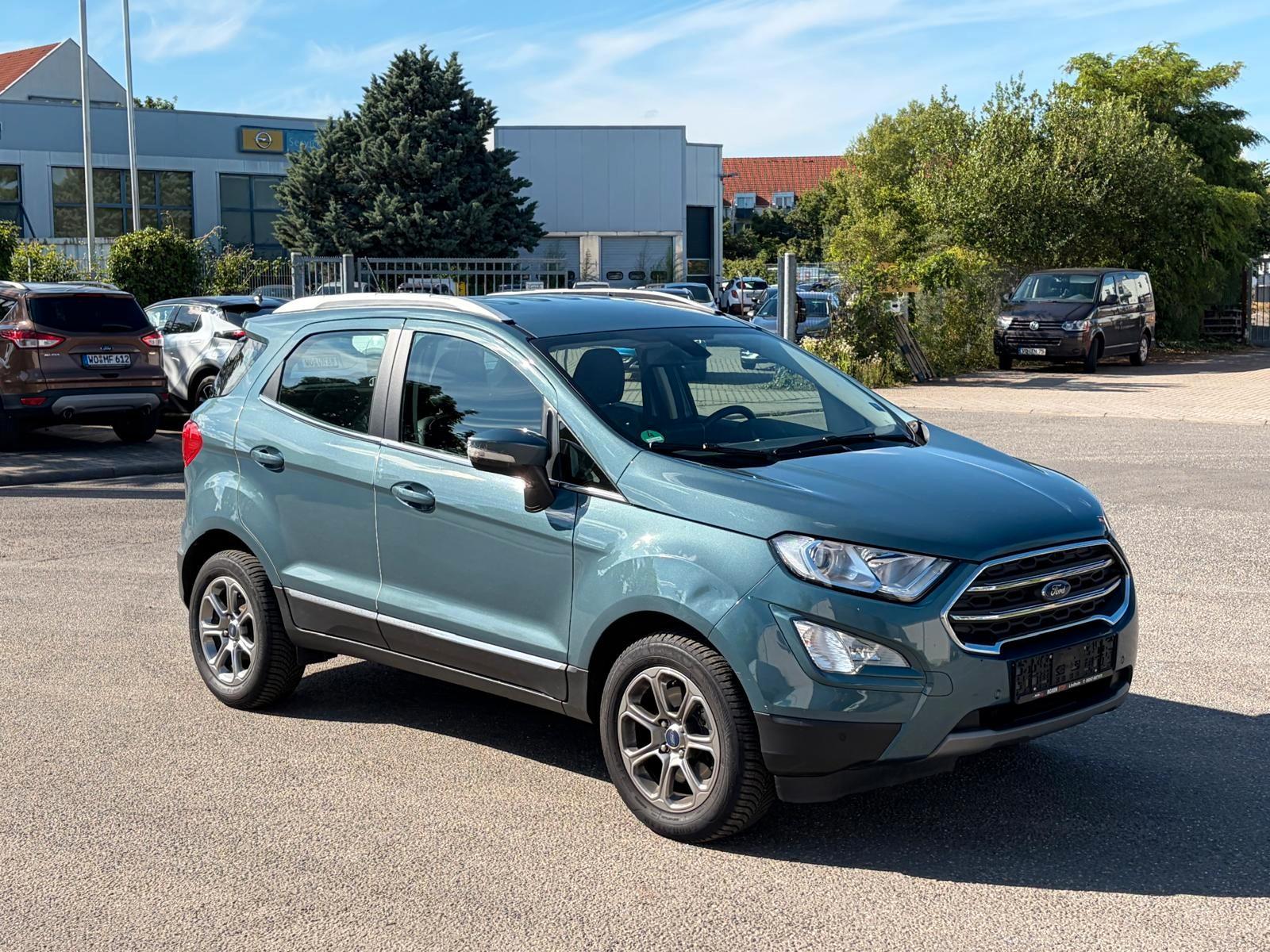 Ford EcoSport Titanium 1.Hand/Teilleder/SHZ/PDC v+h