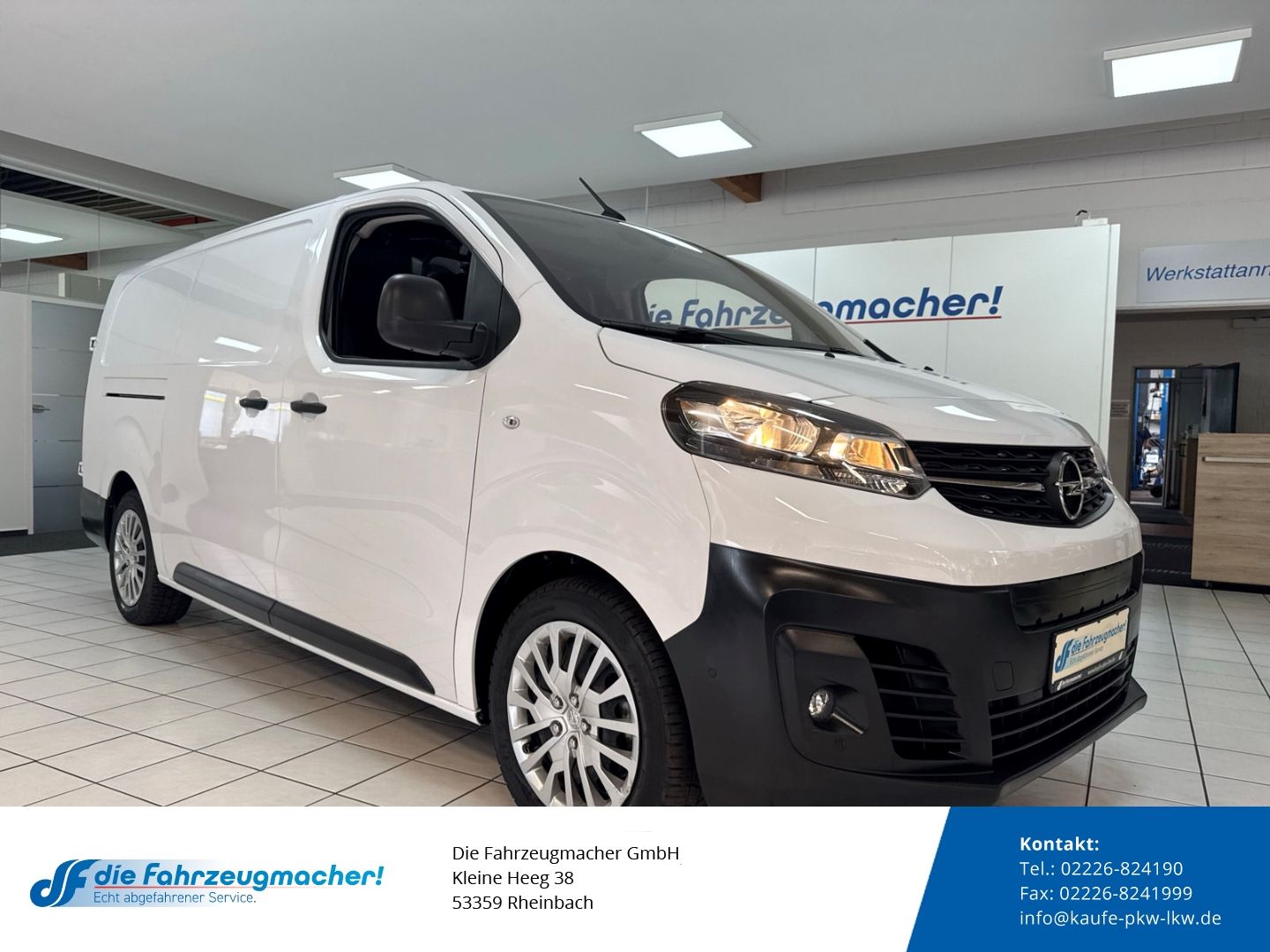 Fahrzeugabbildung Opel Vivaro Kasten -e Elegance L 75 kWh HUD Navi Appl
