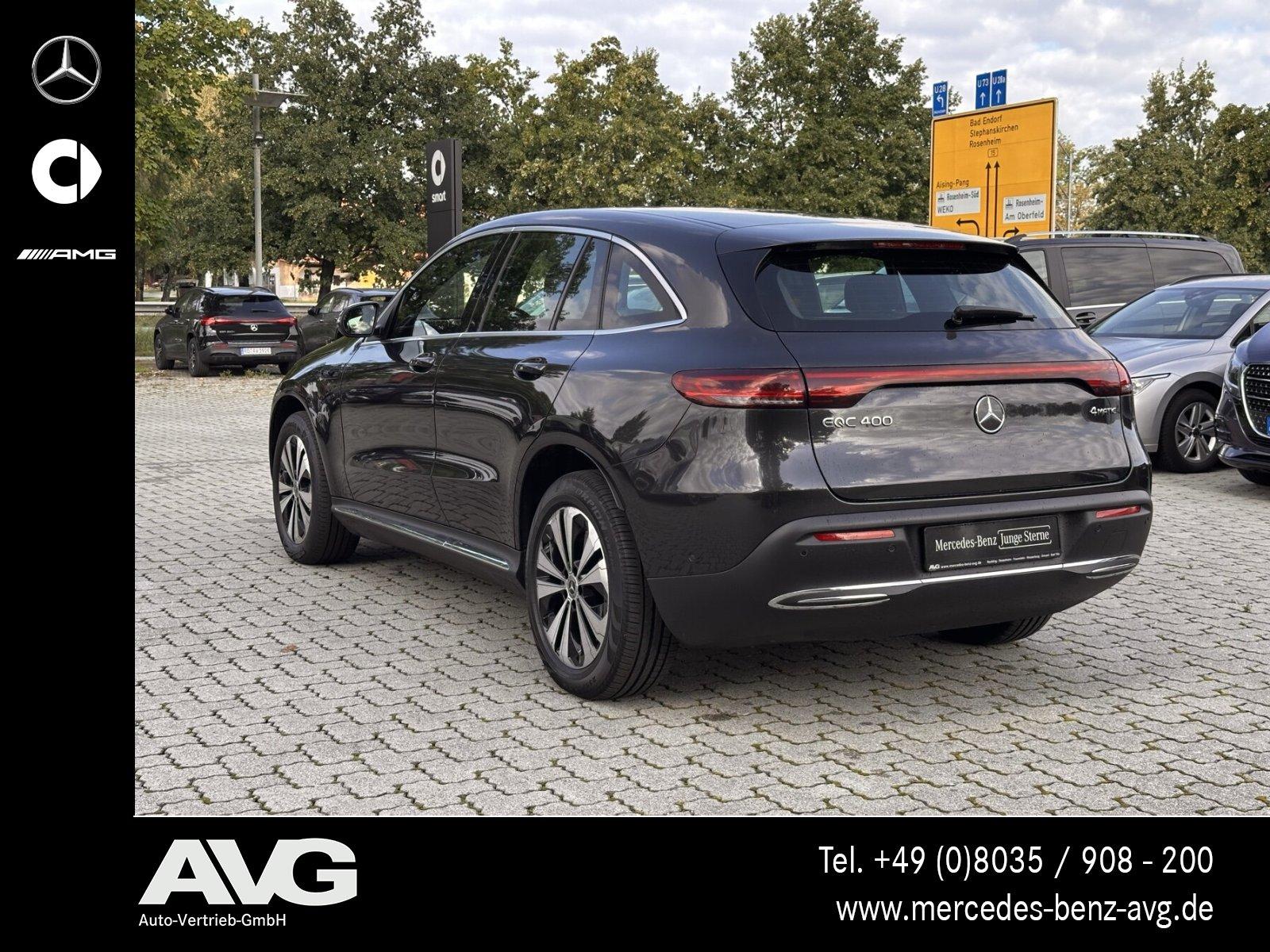 Mercedes-Benz EQC 400 4M MBUX MBEAM RFK CarPlay DAB EASY-P 19", миниатюра 6