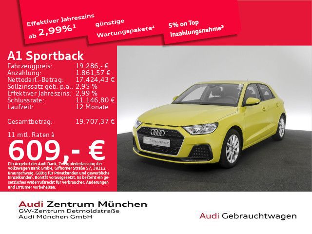AUDI A1 Sportback 30 TFSI advanced Virtual