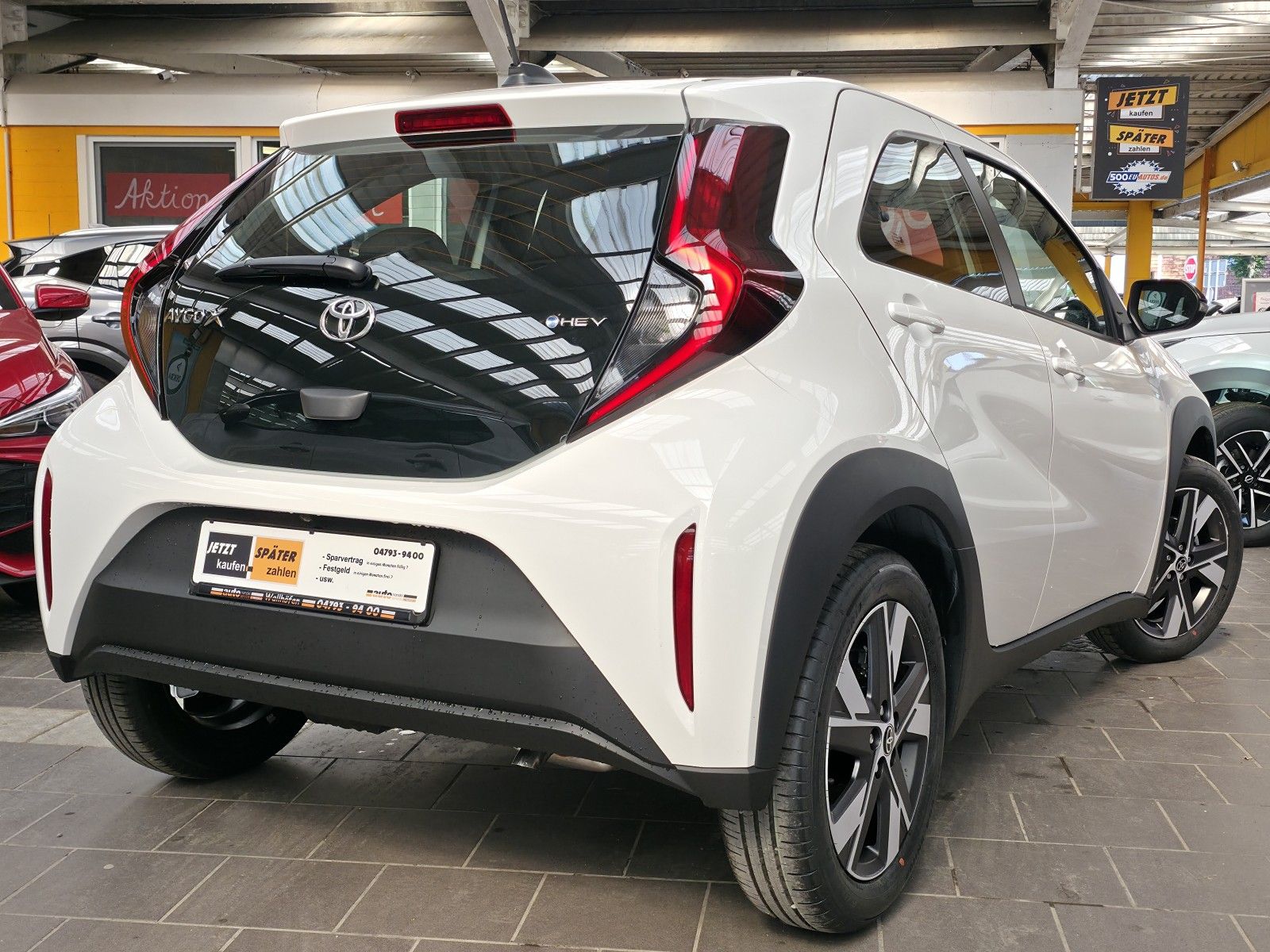 Toyota Aygo X Comfort HEV Kamera Sitzh. viel Sicherheit imagem 3