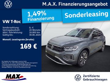 Volkswagen Leasingangebot: Volkswagen T-Roc 1.0 TSI LIFE GOAL LED+PDC+DCP+NAVI+APP+ACC