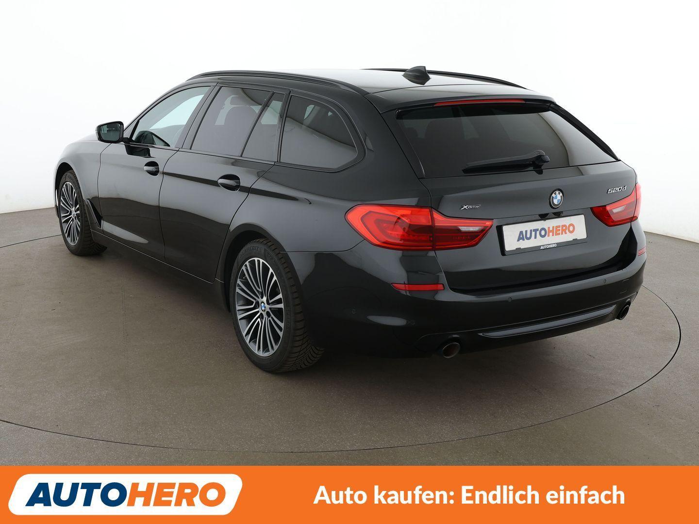 BMW 520 d xDrive Sport Line Aut.*NAVI*TEMPO*LED*CAM*, миниатюра 3