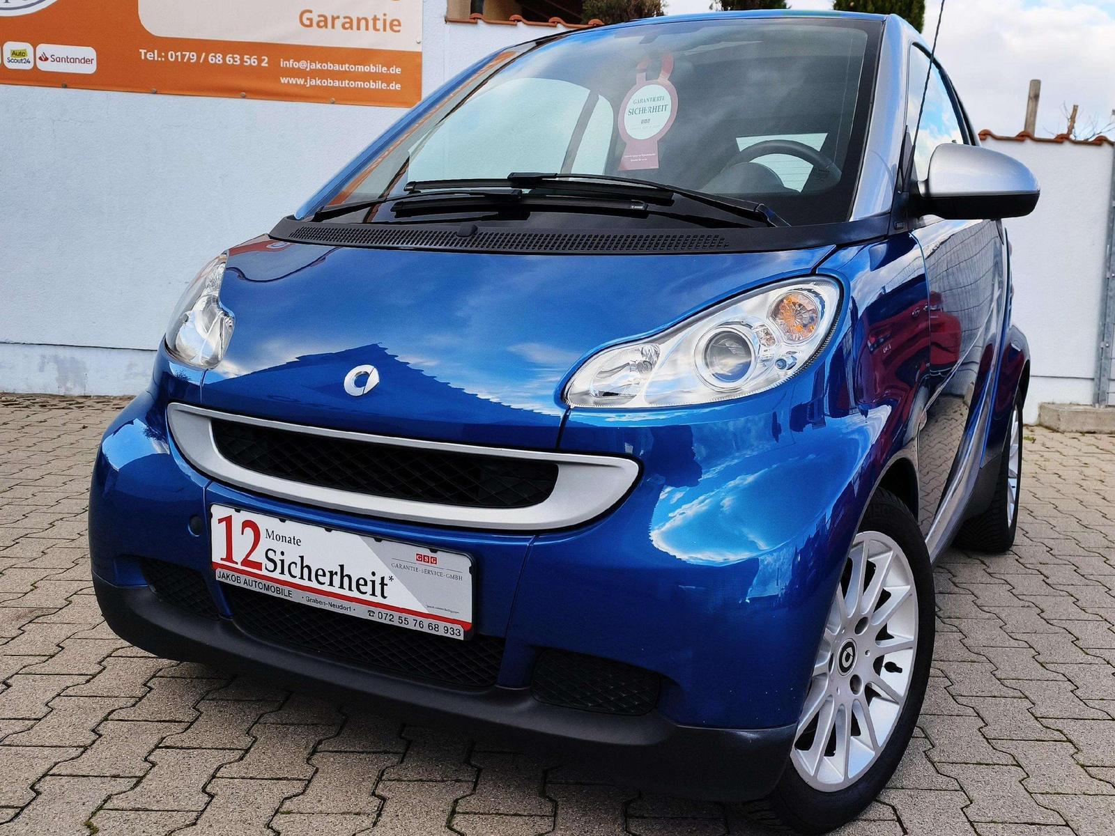 Smart forTwo TÜV Neu Panorama Automatik Klima Scheckhe