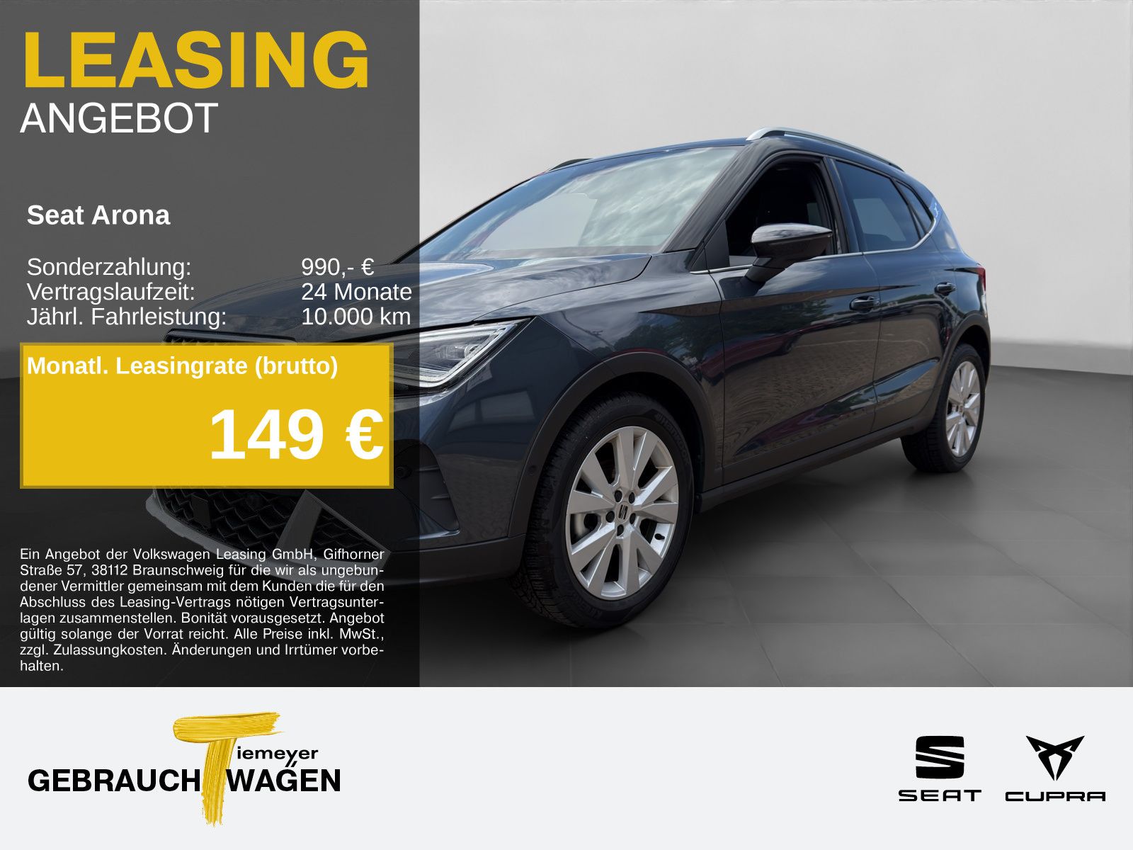 Seat Arona 1.0 TSI XP NAVI ACC GJR SITZHZ