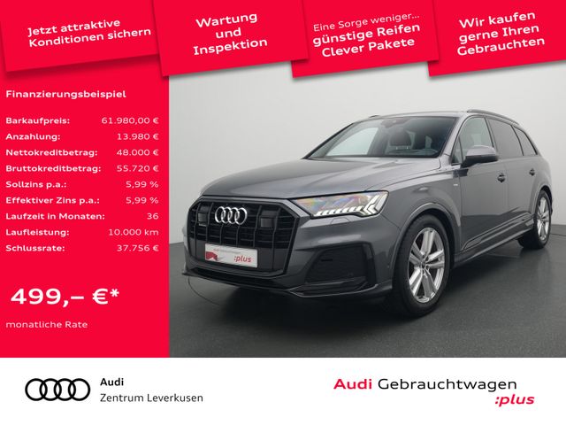 Audi Q7 50 quattro S line LASER B&O HUD STANDHZ ACC