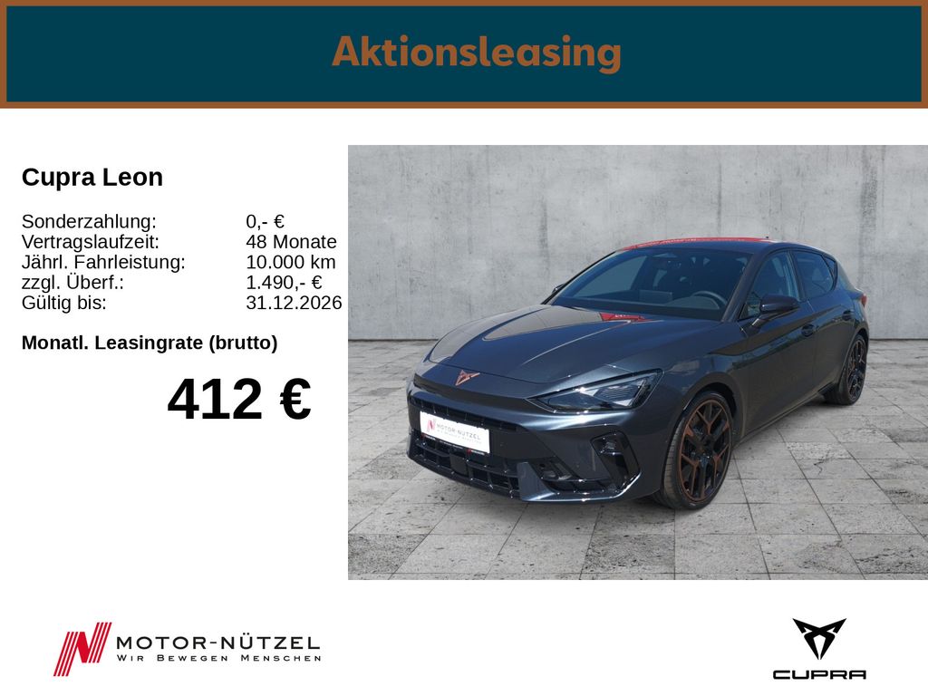Leon 2.0 TSI  VZ Black Edition  7-Gang DSG