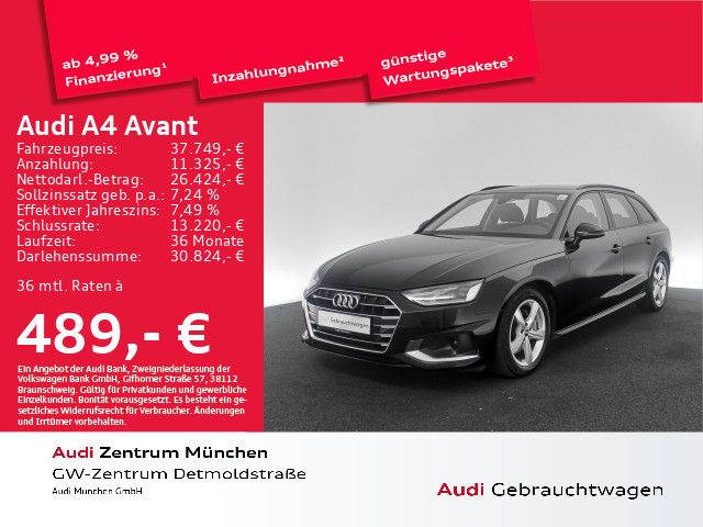 Audi A4 Avant 40 TDI S tronic advanced Kamera/Navi+/P