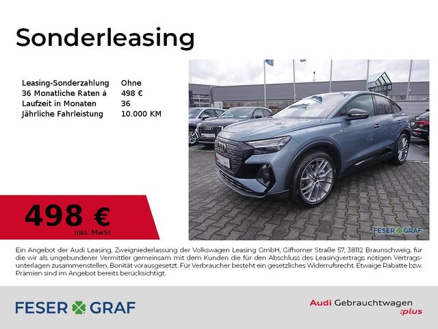 Audi Q4 Sportback e-tron 45 qu S Line Pano,Leder,21"