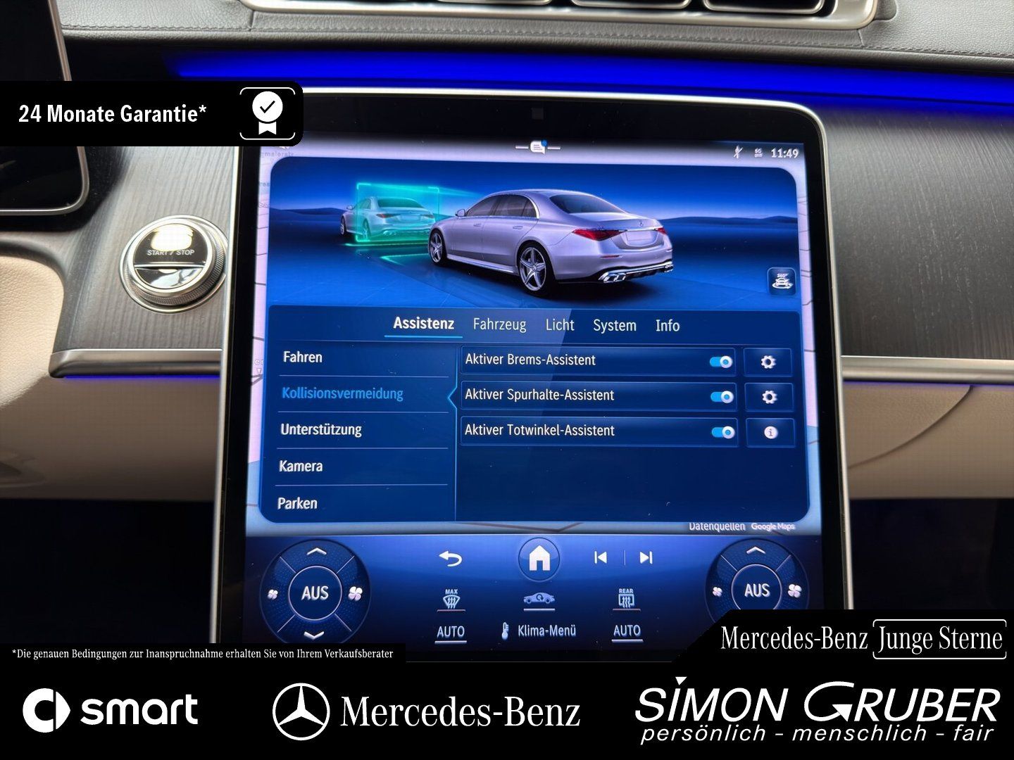 Fahrzeugabbildung Mercedes-Benz S 63 E L Perfo Carbon First Class Burm4D Keramik