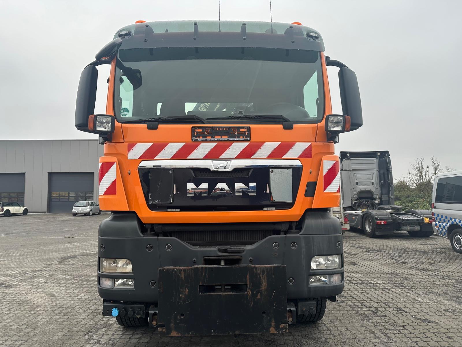 MAN TGS 26.480/6x4/Hiab Kran/Dautel 3Seitenkipper/