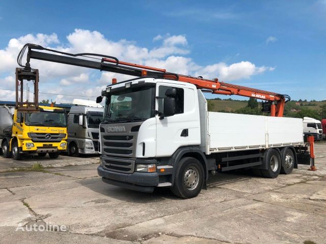 Scania G 440 6x2 Baustoff  Atlas-170.2 Funk