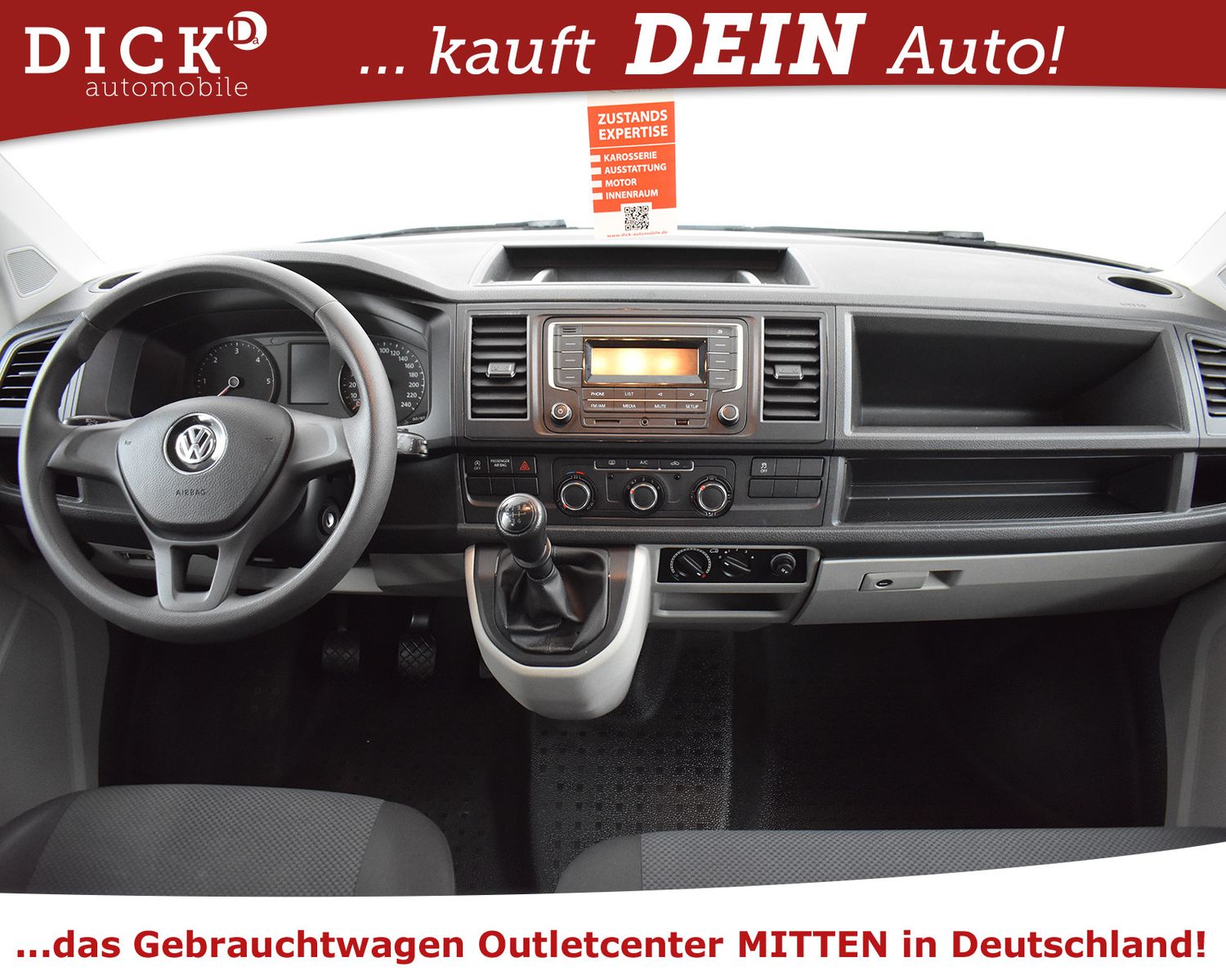 VW T6 Transporter 2.0d > 9-SITZE+KLIMA+PDC+1HAND - Image 11