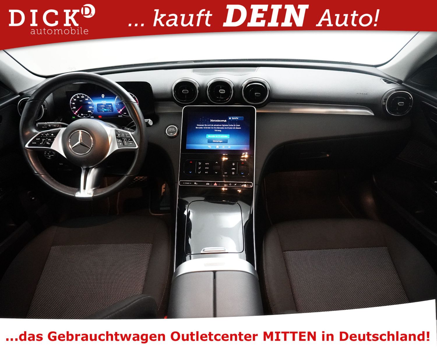 Fahrzeugabbildung Mercedes-Benz C 220d T 9G >NAVI+KAMERA+LED+ACC+SHZ+WIDESC+17"