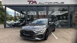 Audi A3 S-LINE Limousine 35TFSI Virtual ACC Matrix - Audi mit Benzin-Antrieb: Grau, Teilleder, Limousine