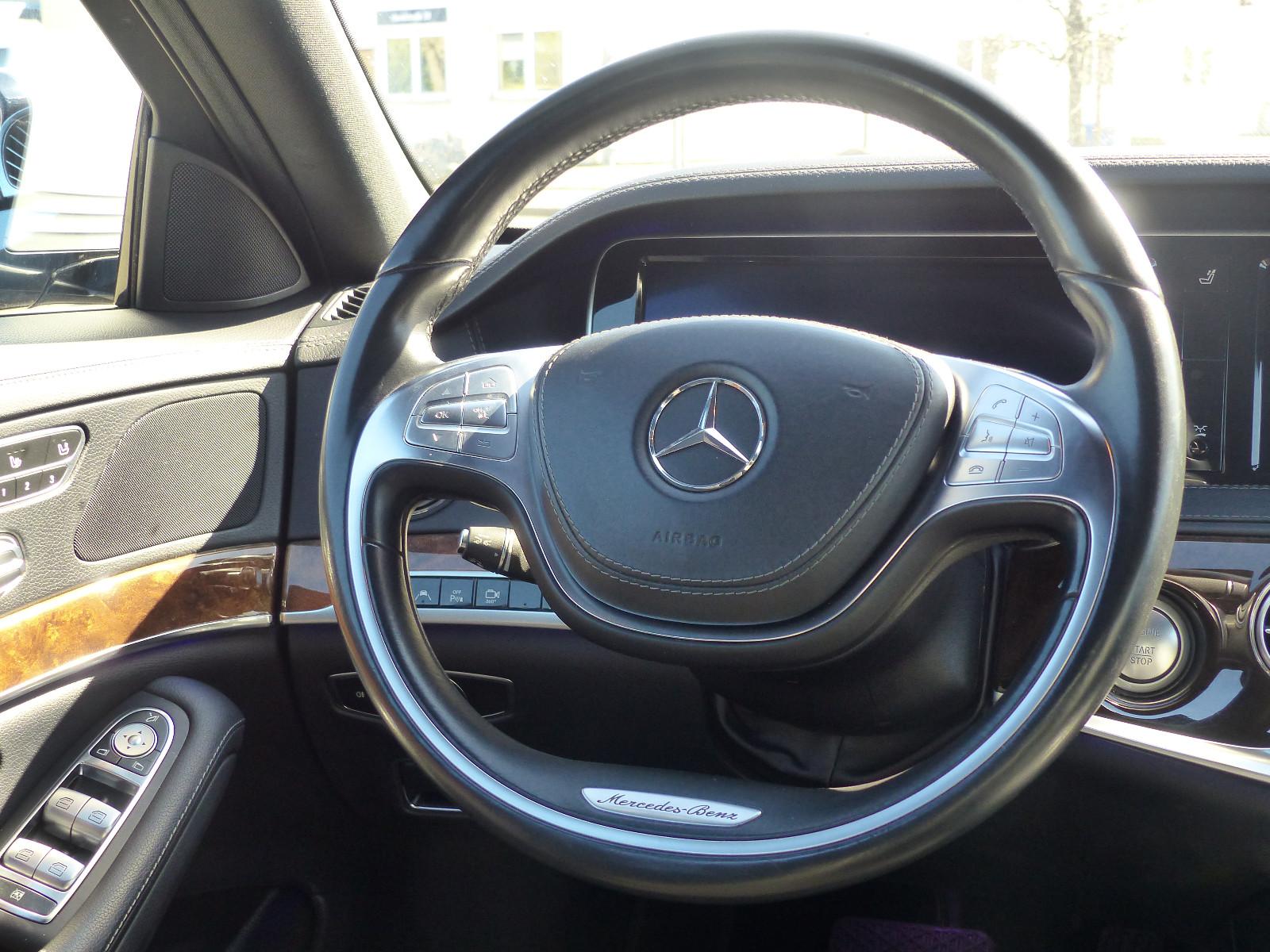 MERCEDES-BENZ S 500 BERLINE V8 4.7 455ch 4MATIC BVA Sièges massants chauffants cuir Volant chauffant Caméra 360 Historique présent