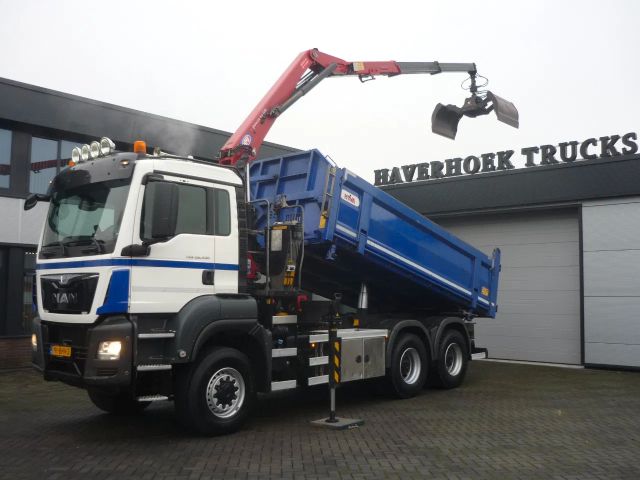 MAN TGS 26.400 6x6 Euro6 Tipper/Crane