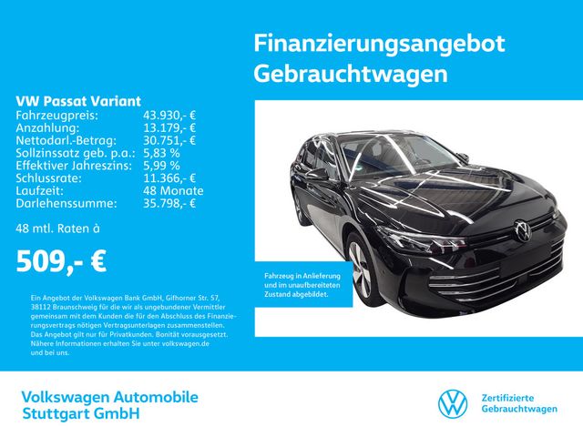 Volkswagen Passat Variant Business 1.5 TSI Hybrid DSG Navi