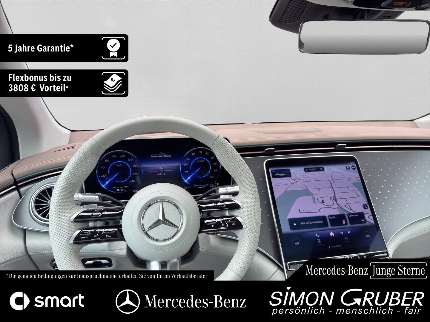 Fahrzeugabbildung Mercedes-Benz EQS 450 4M SUV AMG Pano FOND Burme HUD DigiL AHK