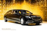 Mercedes-Benz S 650 MAYBACH PULLMAN + BURMESTER +VIP SEATS - Mercedes-Benz S 650: Schwarz
