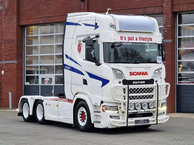 Scania S580 V8 NGS Highline 6x4 - Retarder - 3.35 WB -