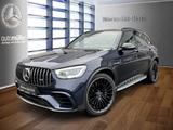Mercedes-Benz GLC 63 AMG 4M+ PANO+HEADUP+AHK+BUR+DISTR+360+AIR - mit Benzin-Antrieb: Blau, Teilleder, Luftfederung, Geländewagen