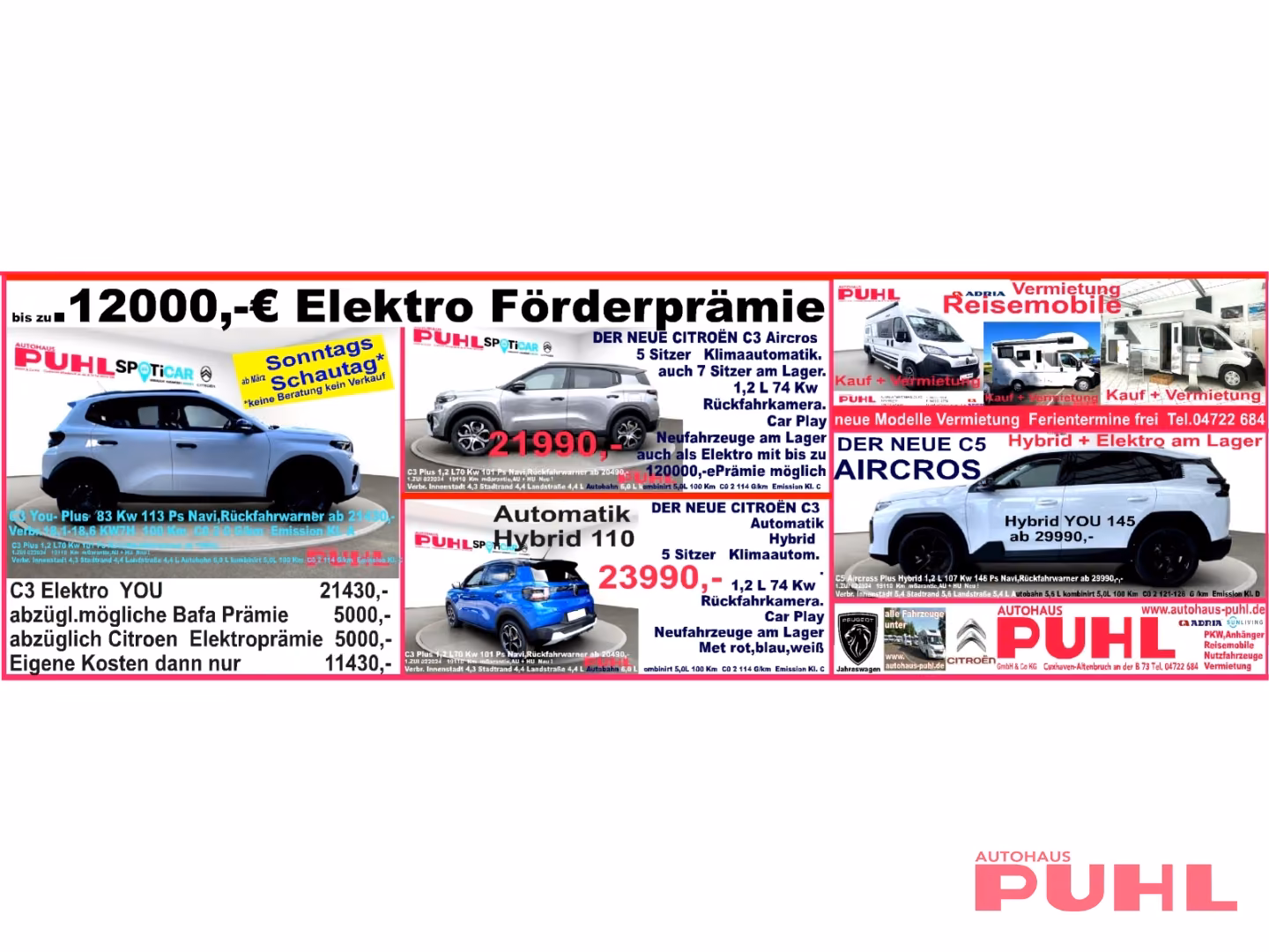 Citroën C3 e3  Team D  9.12.2026 ,Heckkamera,Aluräder,Si