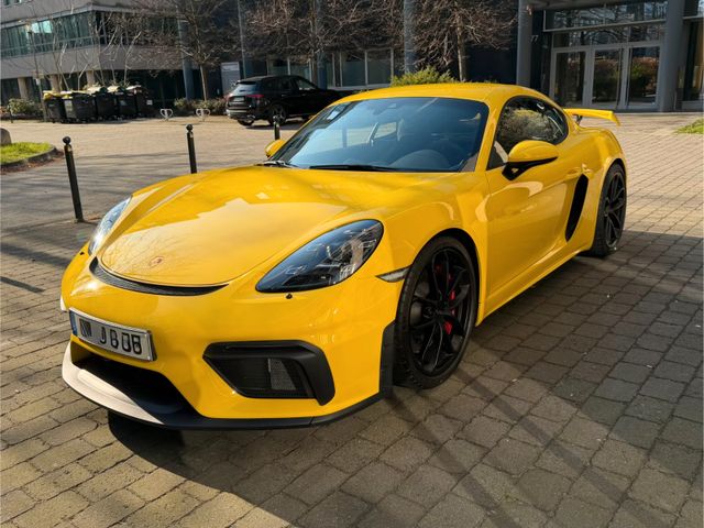 PORSCHE Porsche 718 GT4| Racinggelb | Approved | 1. Hand
