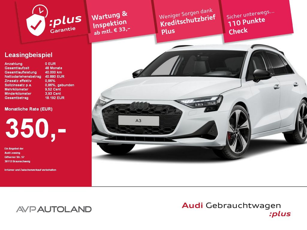A3 Sportback 35 TDI S tronic S line | NAVI |