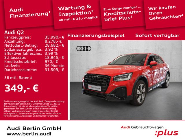 Audi Q2 S line 35 TFSI S tronic