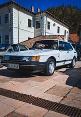Saab 900 - weiße Saab 900