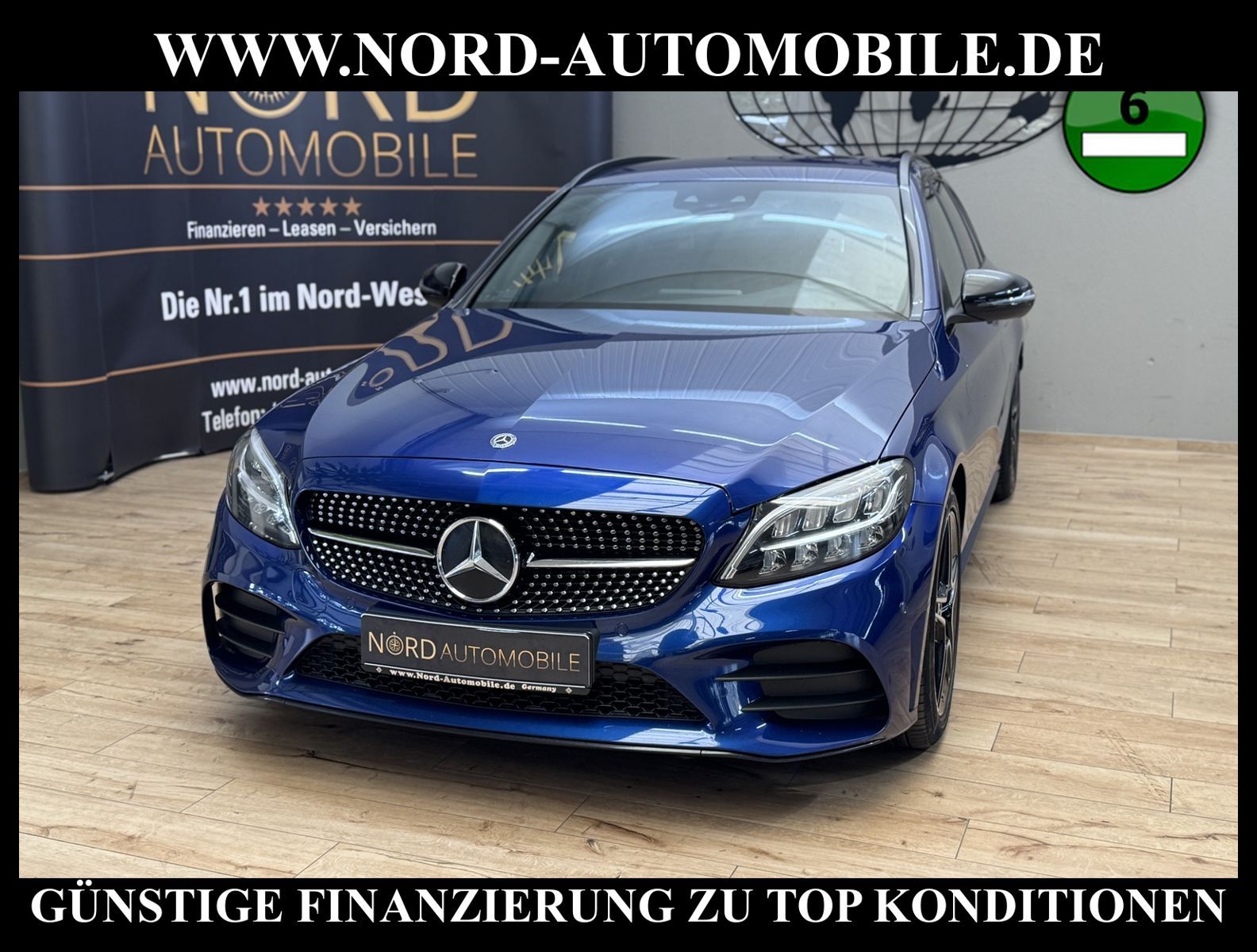 Mercedes-Benz C 220 d T AMG *Distro*Night*HUD*Kam*Sound*LED* imagem 3