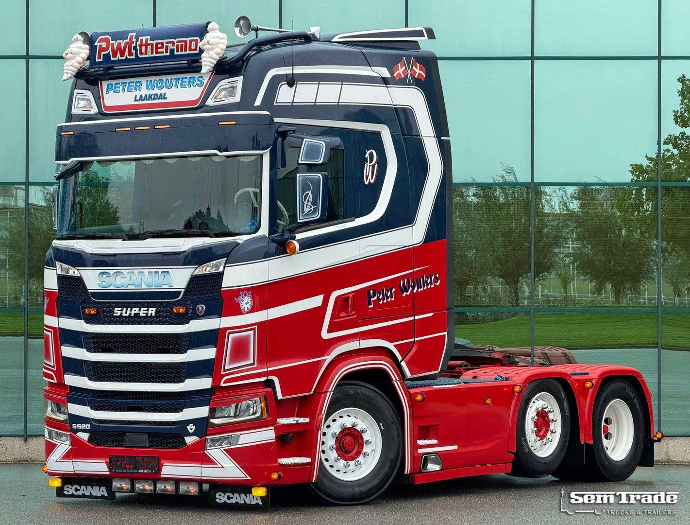 Scania S520 V8 NGS FULL OPTIONS RETARDER 2x TANKS SPECI