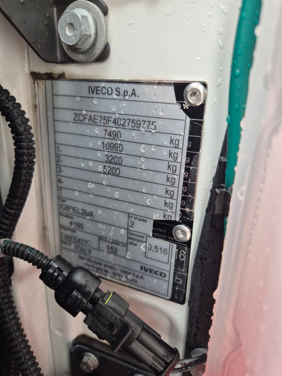 Fahrzeugabbildung Iveco Eurocargo ML75E21/P LBW Spoiler 3 Sitze Klima