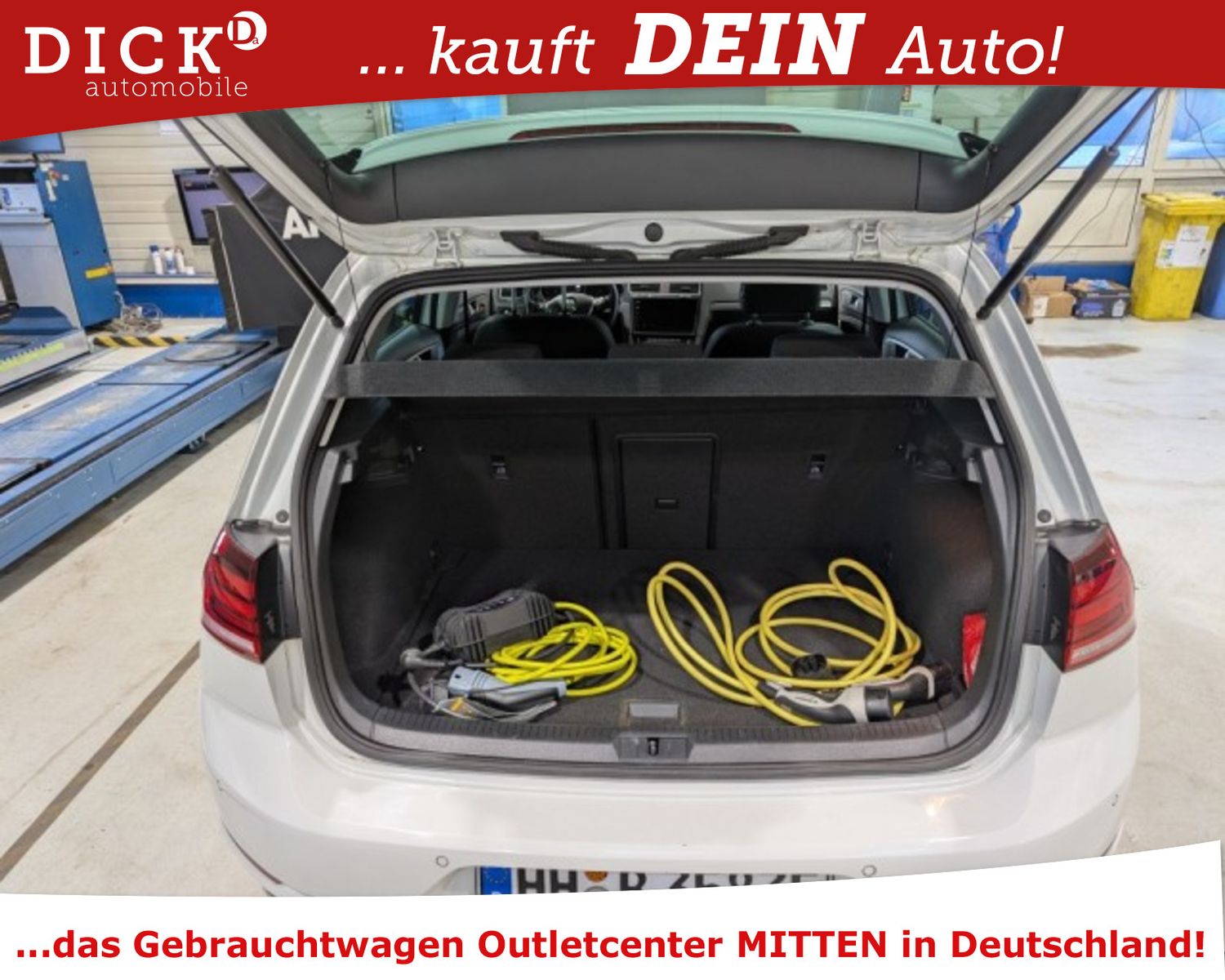 Fahrzeugabbildung Volkswagen Golf VII e Hyb LED/ACC/NAVI+/WÄRMEPUMPE/SHZ/8FA