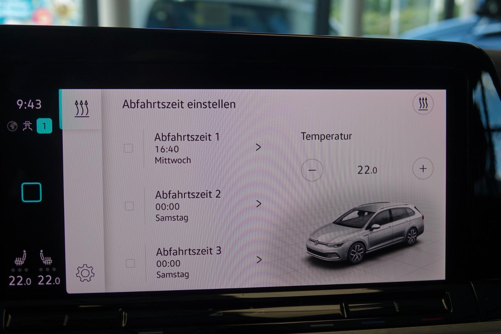 Volkswagen Golf VIII Variant Life +AHK+RFK+STHZ+ACC+Massage, миниатюра 19