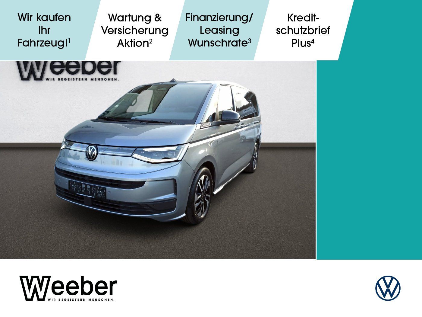 Volkswagen Multivan T7 2.0 TDI DSG Life. langer Überhang