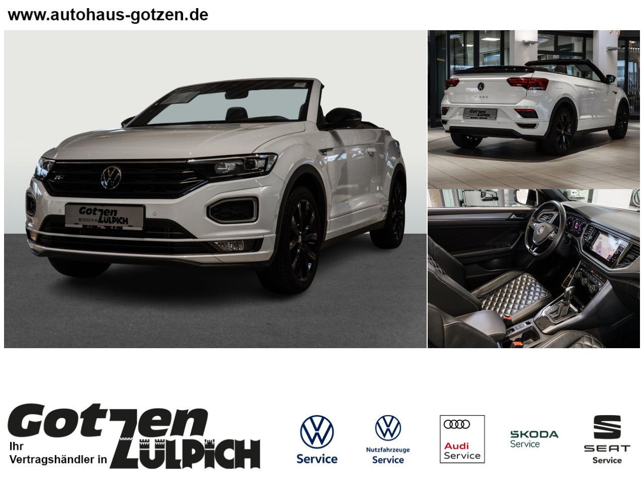 Fahrzeugabbildung Volkswagen T-Roc Cabriolet 1,5TSI R-Line Leder Winter-Paket